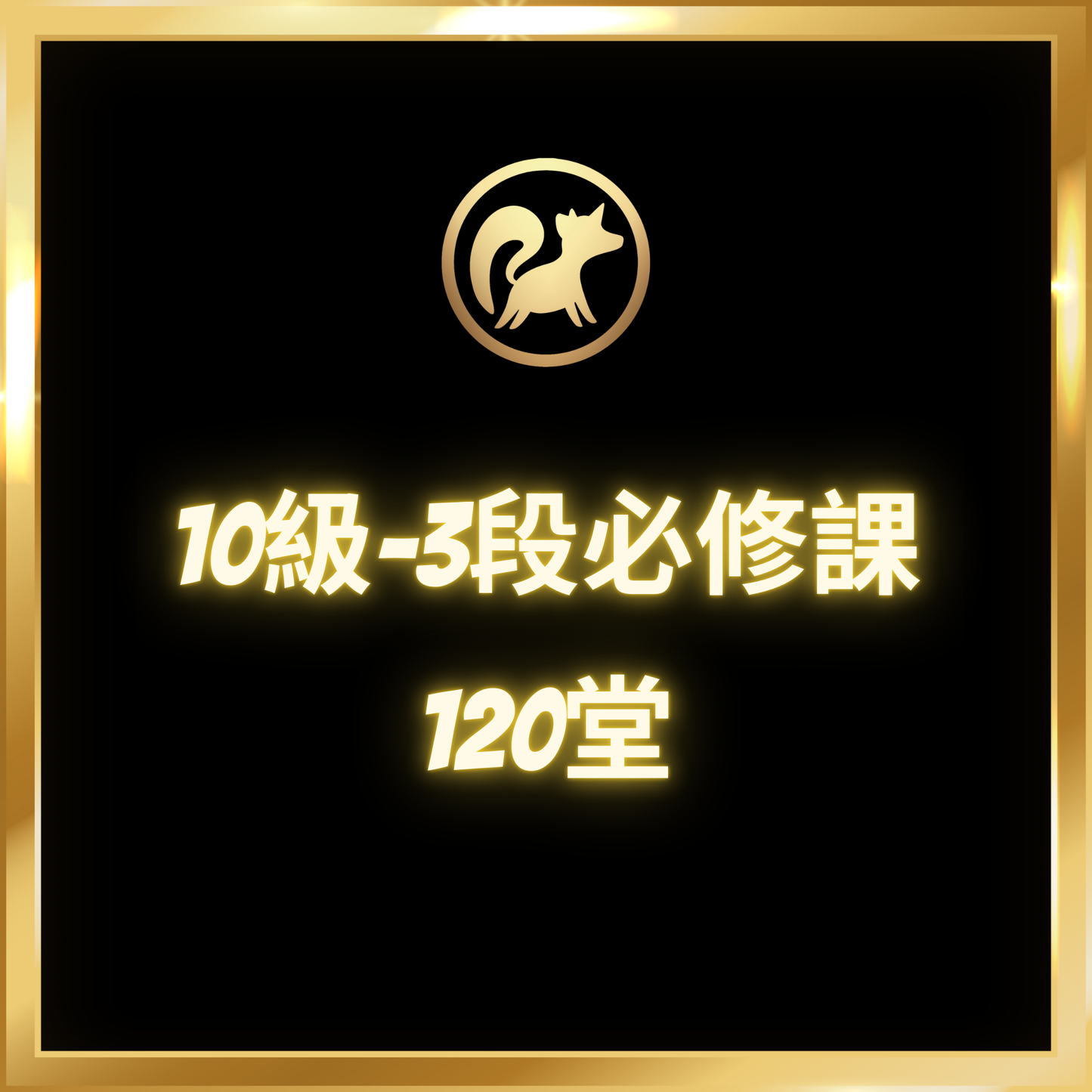 10級-3段必修課